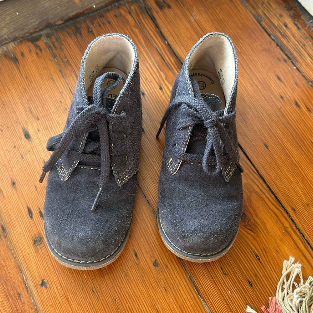FootMates Navy Suede Boots